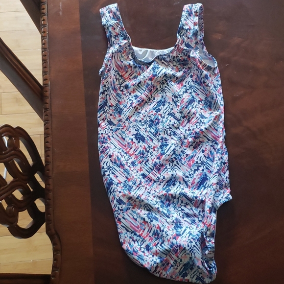 Multi Color Gymnastics Leotard - Picture 2 of 2